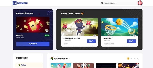 35 बेस्ट पेटीएम कैश अर्निंग गेम्स (2023 में रोजाना ₹3000 कमाएं) GameZop - पेटीएम कैश अर्निंग गेम्स